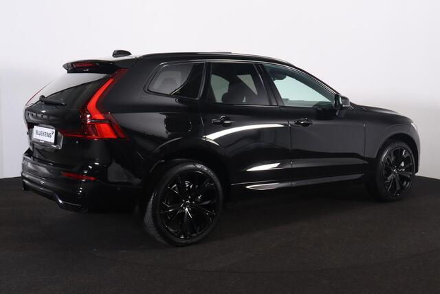 Volvo XC60 T6 Recharge AWD Ultra Black Edition - Panorama/schuifdak - IntelliSafe Assist & Surround - 360º Camera - Harman/Kardon audio - Adaptieve LED koplampen - Verwarmde voorstoelen, stuur & achterbank - Parkeersensoren voor & achter - Elektr. bedienb. voorstoel