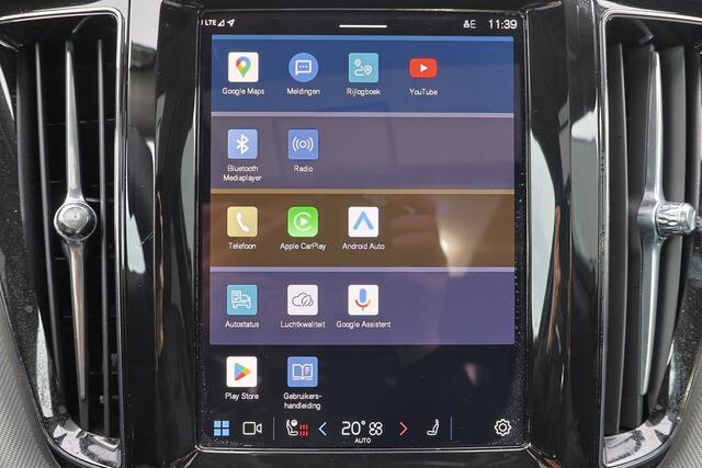 Volvo XC60 T6 Recharge AWD Plus Bright - Panorama/schuifdak - IntelliSafe Assist & Surround - 360º Camera - Harman/Kardon audio - Adaptieve LED koplampen - Verwarmde voorstoelen, stuur & achterbank - Parkeersensoren voor & achter - Elektr. bedienb. voorstoelen met g