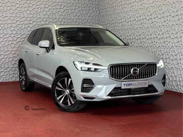 Volvo XC60 ?NIEUWE AUTO? VAPOUR GREY 2.0 T6 350 PK PHEV LEER AWD PLUS BRIGHT LONG RANGE PANO PERF.AUDIO ELEK.KLEP phev