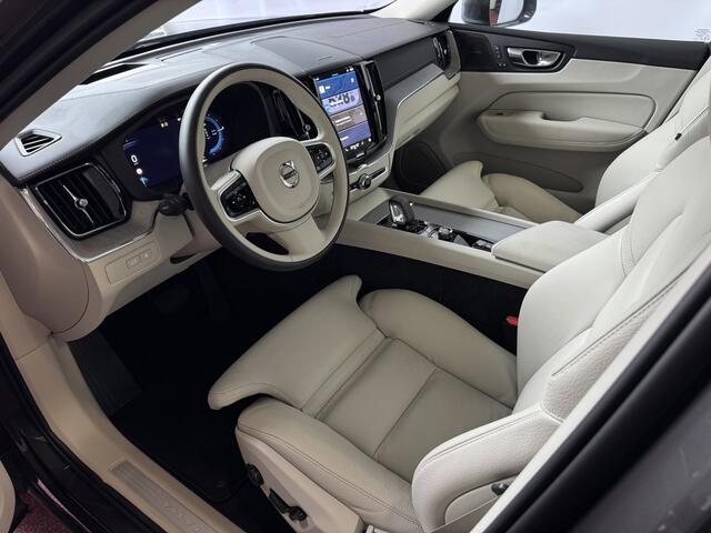 Volvo XC60 2.0 T6 350 PK CREME.LEER PHEV AWD ULTRA BRIGHT LONG RANGE PANO HARMAN/KARDON HEADUP ELEK.KLEP phev .