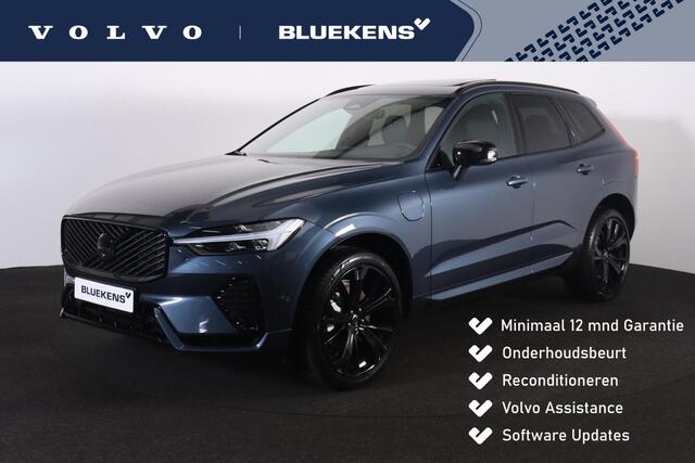 Volvo XC60 T6 Recharge AWD Ultra Black Edition - Panorama/schuifdak - IntelliSafe Assist & Surround - 360º Camera - Harman/Kardon audio - Adaptieve LED koplampen - Verwarmde voorstoelen, stuur & achterbank - Parkeersensoren voor & achter - Elektr. bedienb. voorstoel