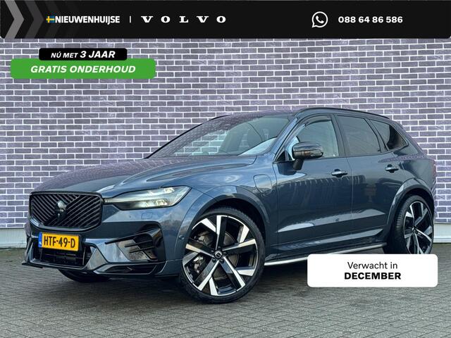 Volvo XC60 2.0 T8 Plug-in hybrid AWD Ultra Black Edition | Facelift | Luchtvering | Heico Body Kit | Bowers & Wilkins | Head Up Display | Stoelventilatie/massage-functie | Schuif Kantel Dak | 360 Camera | Head Up Display | Donker Glas | 22" | Trekhaak |