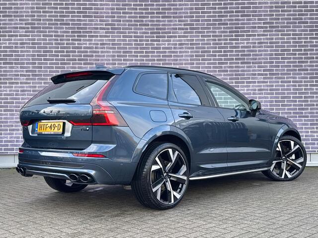 Volvo XC60 2.0 T8 Plug-in hybrid AWD Ultra Black Edition | Facelift | Luchtvering | Heico Body Kit | Bowers & Wilkins | Head Up Display | Stoelventilatie/massage-functie | Schuif Kantel Dak | 360 Camera | Head Up Display | Donker Glas | 22" | Trekhaak |