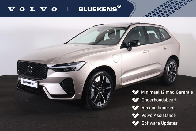 Volvo XC60 T6 Recharge AWD Ultra Dark - Panorama/schuifdak - IntelliSafe Assist & Surround - 360º Camera - Harman/Kardon audio - Adaptieve LED koplampen - Verwarmde voorstoelen, stuur & achterbank - Parkeersensoren voor & achter - Elektr. bedienb. voorstoelen met ge