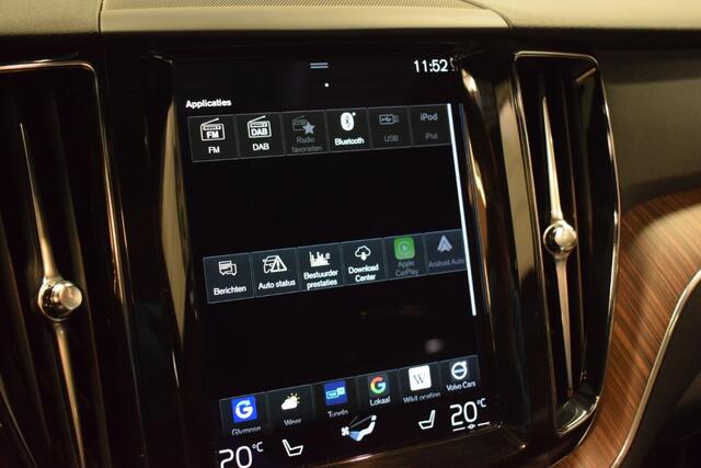 Volvo XC60 2.0 Recharge T6 342pk AWD Inscription Adapt. Cruise/ Pano/ Leer/ Stuur en Stoelverw./ Kinderzitjes