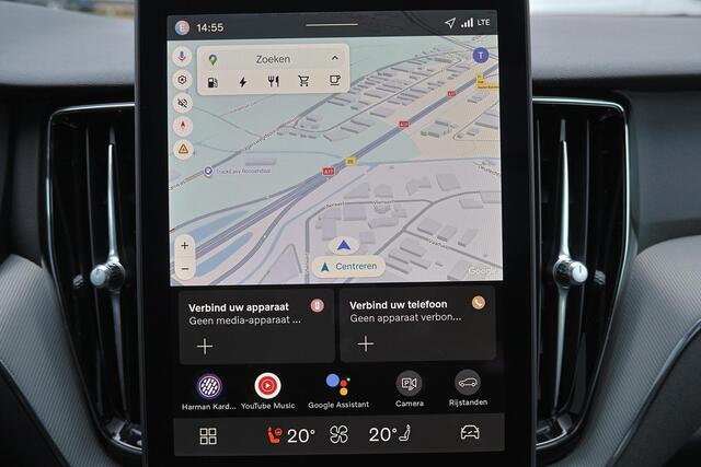 Volvo XC60 T6 Recharge AWD Plus Black Edition - Panorama/schuifdak - IntelliSafe Assist & Surround - 360º Camera - Harman/Kardon audio - Adaptieve LED koplampen - Verwarmde voorstoelen, stuur & achterbank - Parkeersensoren voor & achter - Elektr. bedienb. voorstoele