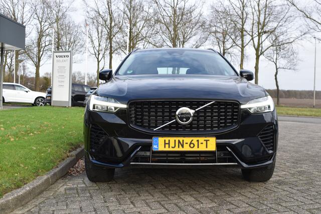 Volvo XC60 T6 350PK Automaat Plug-in hybrid AWD Plus Dark | Trekhaak | ACC | Allseason | Blis | Leder | Stuurverwarming