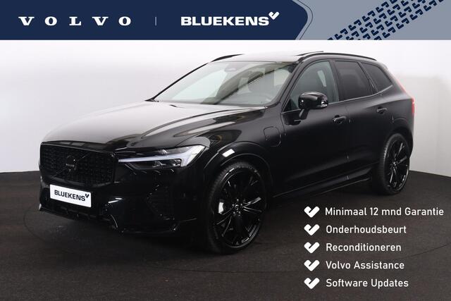 Volvo XC60 T8 Recharge AWD Ultra Black Edition - Luchtvering - Panorama/schuifdak - IntelliSafe Assist & Surround - 360º Camera - Harman/Kardon audio - Adaptieve LED koplampen - Verwarmde voorstoelen, stuur & achterbank - Parkeersensoren voor & achter - Elektr. bedi