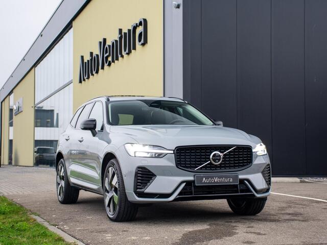 Volvo XC60 2.0 T8 Plug-in hybrid AWD Plus Dark | Adapt. Cruise | Stuurwiel verwarming | Trekhaak l Schuif- /kantel Pano l 360 cam l 20"