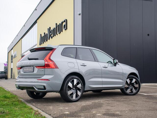 Volvo XC60 2.0 T8 Plug-in hybrid AWD Plus Dark | Adapt. Cruise | Stuurwiel verwarming | Trekhaak l Schuif- /kantel Pano l 360 cam l 20"
