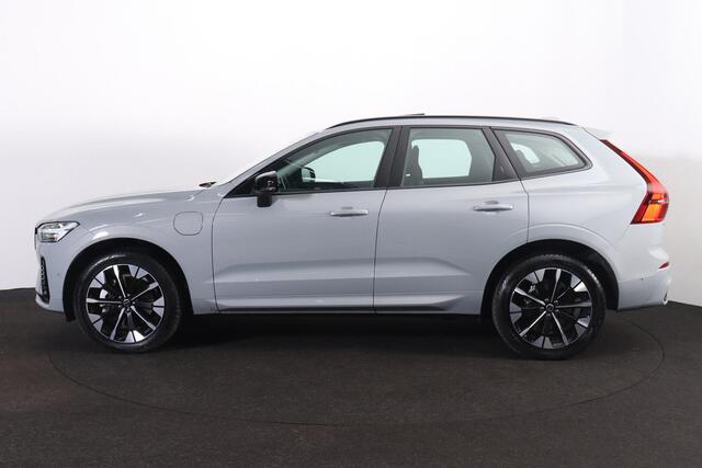 Volvo XC60 T6 Recharge AWD Ultra Dark - Panorama/schuifdak - IntelliSafe Assist & Surround - 360º Camera - Harman/Kardon audio - Adaptieve LED koplampen - Verwarmde voorstoelen, stuur & achterbank - Parkeersensoren voor & achter - Elektr. bedienb. voorstoelen met ge