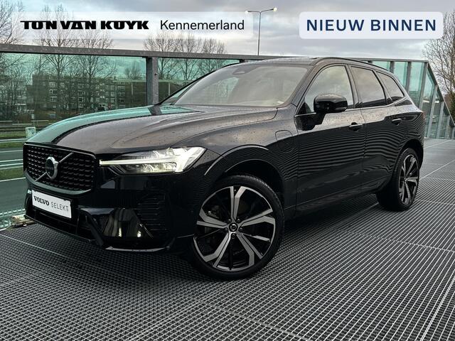 Volvo XC60 Plus T6 AWD Panoramadak, Electr. verstelbare stoelen, Verwarmde stoelen + stuurwiel, Harman-Kardon premium audio, 21 inch lichtmetalen velgen, Trekhaak semi electrisch