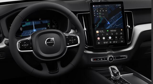 Volvo XC60 T6 Plug-in hybrid AWD Ultra Black Edition | Lounge pakket | Luchtvering met FOUR-C | Nappa Leder met ventilatie