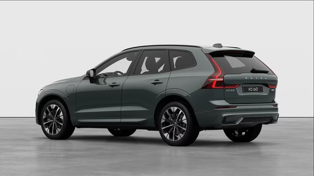 Volvo XC60 T6 Plug-in hybrid AWD Ultra Dark | 21" 5-V Spoke Black Diamond | Luchtvering | Extra getint glas achter
