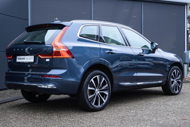 Volvo XC60 2.0 T6 Plug-in hybrid AWD Ultimate Bright | Luchtvering | semi Elec. inklapbare trekhaak | Blond Moriitz Leder | 4 camera's | Alarm klasse III af-fabriek|