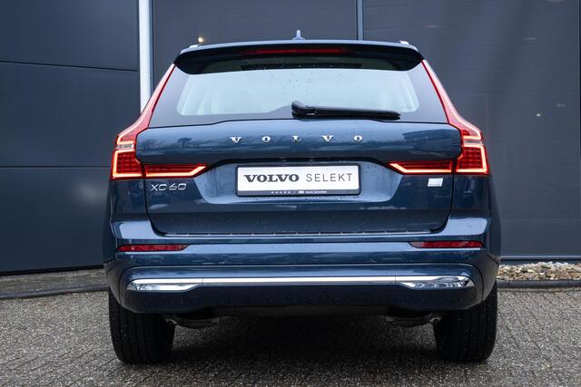 Volvo XC60 2.0 T6 Plug-in hybrid AWD Ultimate Bright | Luchtvering | semi Elec. inklapbare trekhaak | Blond Moriitz Leder | 4 camera's | Alarm klasse III af-fabriek|