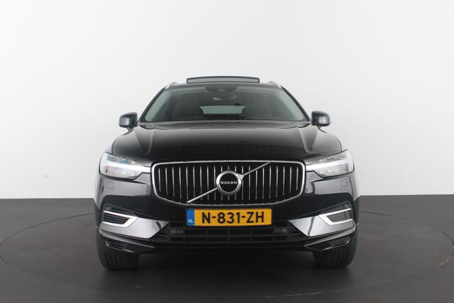 Volvo XC60 2.0 T6 Plug-in hybrid AWD Inscription 341pk/Trekhaak/Pano.schuif/Memory/Leer/ONYX BLACK/Apple CarPlay/Standverwarming