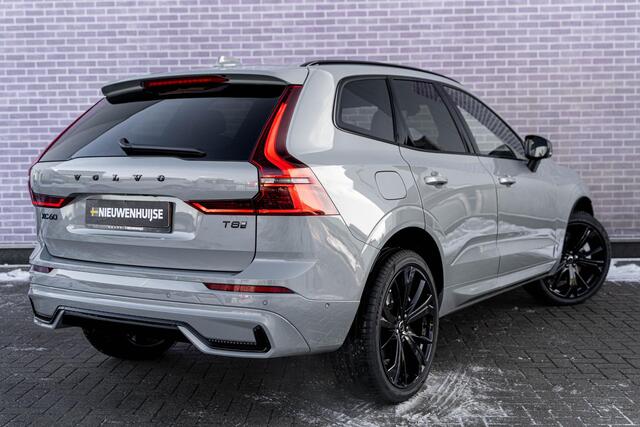 Volvo XC60 Plug-in Hybrid T6 AWD Plus Black Edition | Nieuw model 2026 | Bowers & Wilkins audio | Luchtvering | Stoelmassage | Nappa lederen bekleding | Stoelverwarming en ventilatie | Head-up display | 360 camera | Panoramadak | Stoel- en stuurverwarming | Getint g