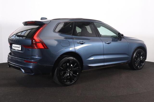 Volvo XC60 T8 Recharge AWD Ultra Black Edition - Panorama/schuifdak - IntelliSafe Assist & Surround - 360º Camera - Harman/Kardon audio - Adaptieve LED koplampen - Verwarmde voorstoelen, stuur & achterbank - Parkeersensoren voor & achter - Elektr. bedienb. voorstoel