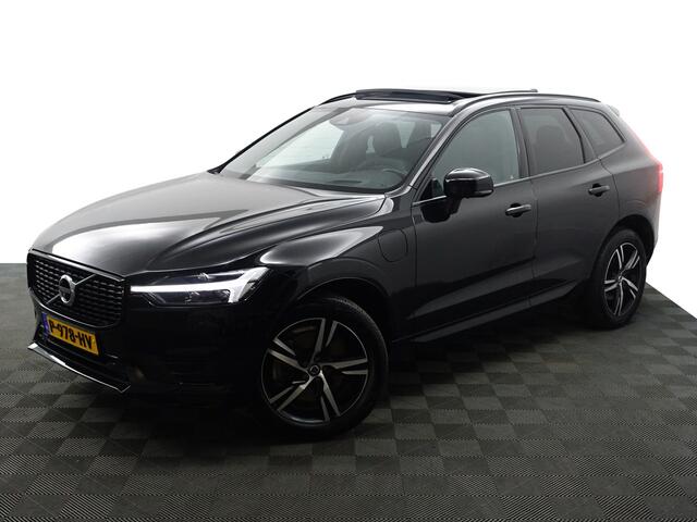 Volvo XC60 2.0 392pk Recharge T8 AWD R-Design- Black Design, Harman Kardon, Luchtvering, Elek Trekhaak, Head Up, Full Memory,