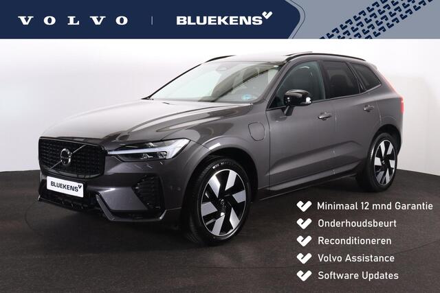Volvo XC60 T8 Recharge AWD Plus Dark - Panorama/schuifdak - IntelliSafe Assist & Surround - 360º Camera - Harman/Kardon audio - Adaptieve LED koplampen - Verwarmde voorstoelen, stuur & achterbank - Parkeersensoren voor & achter - Elektr. bedienb. voorstoelen met geh