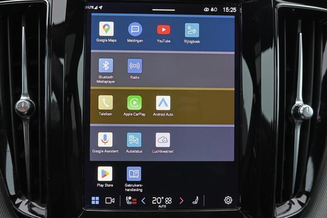 Volvo XC60 T8 Recharge AWD R-Design - Luchtvering - Panorama/schuifdak - IntelliSafe Assist & Surround - 360º Camera - Harman/Kardon audio - Adaptieve LED koplampen - Verwarmde voorstoelen, stuur & achterbank - Parkeersensoren voor & achter - Elektr. bedienb. voorst