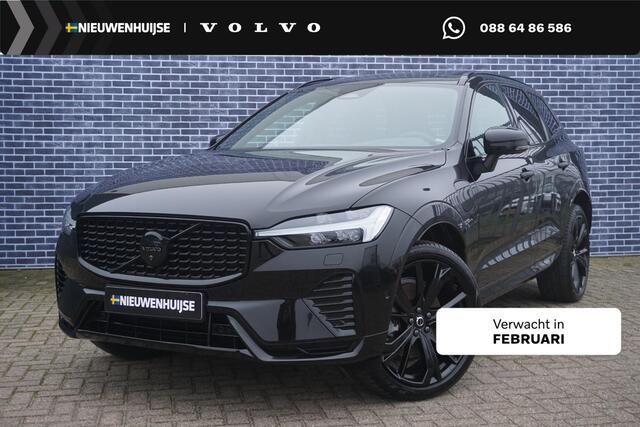 Volvo XC60 2.0 T6 Plug-in hybrid AWD Ultra Black Edition | Massage stoelen | Verwarmd/Geventileerd leder | Harman/Kardon | 360° Camera | Alarm | Stuurverwarming | Lederen Dashboard |