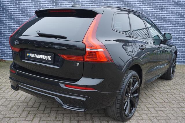 Volvo XC60 2.0 T6 Plug-in hybrid AWD Ultra Black Edition | Massage stoelen | Verwarmd/Geventileerd leder | Harman/Kardon | 360° Camera | Alarm | Stuurverwarming | Lederen Dashboard |