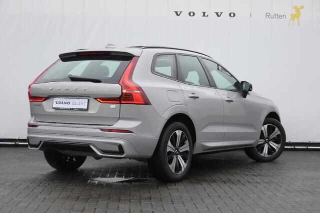 Volvo XC60 T6 350PK Automaat Plug-in hybrid AWD Plus Dark Panoramadak/ Cruise control/ Achteruitrijcamera/ Elektrisch bedienbare stoelen met geheugen/ Moritz leder/ Google infotainment/ Apple carplay/ Android auto/