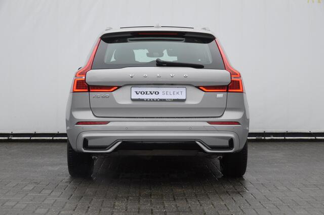 Volvo XC60 T6 350PK Automaat Plug-in hybrid AWD Plus Dark Panoramadak/ Cruise control/ Achteruitrijcamera/ Elektrisch bedienbare stoelen met geheugen/ Moritz leder/ Google infotainment/ Apple carplay/ Android auto/