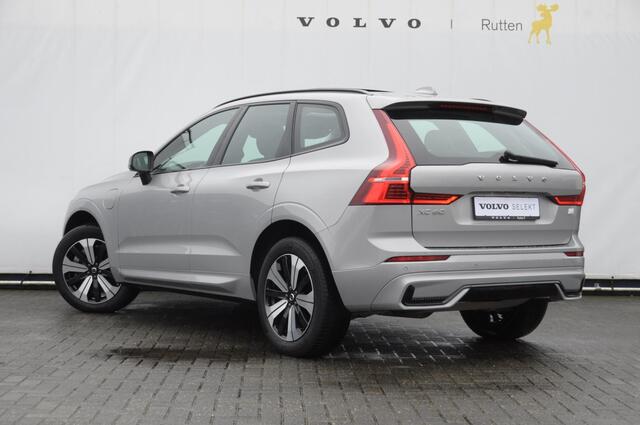 Volvo XC60 T6 350PK Automaat Plug-in hybrid AWD Plus Dark Panoramadak/ Cruise control/ Achteruitrijcamera/ Elektrisch bedienbare stoelen met geheugen/ Moritz leder/ Google infotainment/ Apple carplay/ Android auto/