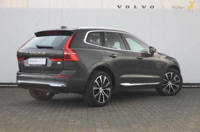 Volvo XC60 T6 350PK Automaat Plug-in hybrid AWD Ultra Bright Head-up display/ Harman Kardon audio/ BLIS/ Elektrischbedienbare stoelen met geheugen/ Moritz Leder/ Panoramadak/ Adaptive cruise control/ Pilot assist/ Apple Carplay/ Android auto/