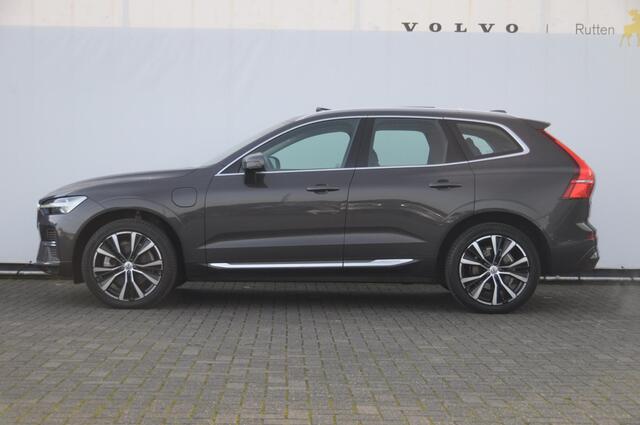 Volvo XC60 T6 350PK Automaat Plug-in hybrid AWD Ultra Bright Head-up display/ Harman Kardon audio/ BLIS/ Elektrischbedienbare stoelen met geheugen/ Moritz Leder/ Panoramadak/ Adaptive cruise control/ Pilot assist/ Apple Carplay/ Android auto/