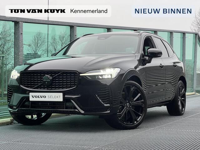 Volvo XC60 2.0 T8 Plug-in hybrid AWD Ultra Black Edition PHEV, Automaat, Luchtvering, Bower & Wilkins audio, Trekhaak semi elektrisch, Stoel- en stuurverwarming, Parkeercamera 360 graden, Panoramadak