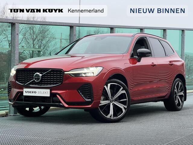 Volvo XC60 2.0 T8 Plug-in hybrid AWD Ultra Dark PHEV, Automaat, Luchtvering, Bowers & Wilkins audio, Trekhaak semi elektrisch, Panoramadak, 21 inch wielen, Stoel- en stuurverwarming, Gelaagde zijruiten, Extra getinte ramen