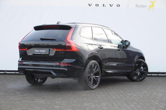 Volvo XC60 T6 350PK Automaat AWD Ultra Black Edition Facelift/ Head-up display/ Harman Kardon audio/ BLIS/ Elektrischbedienbare stoelen met geheugen / Panoramadak/ Adaptive cruise control/ Pilot assist/ Apple Carplay/ Android auto/