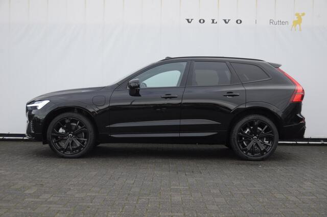 Volvo XC60 T6 350PK Automaat AWD Ultra Black Edition Facelift/ Head-up display/ Harman Kardon audio/ BLIS/ Elektrischbedienbare stoelen met geheugen / Panoramadak/ Adaptive cruise control/ Pilot assist/ Apple Carplay/ Android auto/