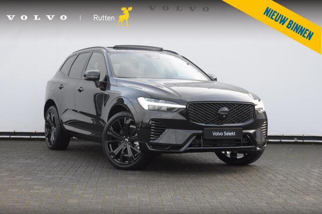 Volvo XC60 T6 350PK Automaat AWD Ultra Black Edition Facelift/ Head-up display/ Harman Kardon audio/ BLIS/ Elektrischbedienbare stoelen met geheugen / Panoramadak/ Adaptive cruise control/ Pilot assist/ Apple Carplay/ Android auto/
