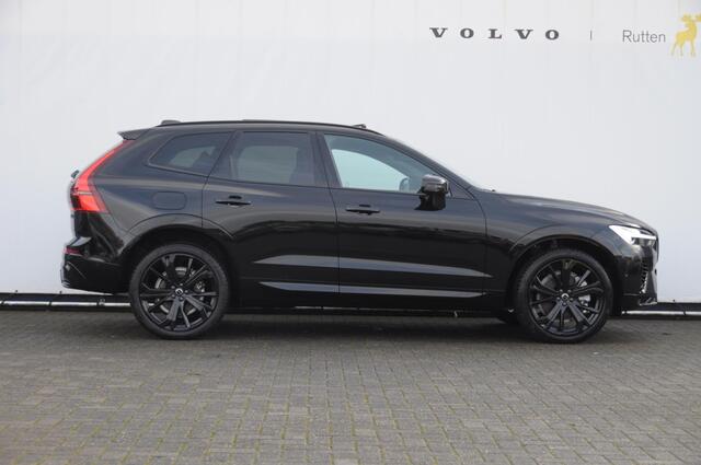 Volvo XC60 T6 350PK Automaat AWD Ultra Black Edition stoelmassage - en ventilatie / Adaptieve cruise control / Harman Kardon / BLIS / Panoramadak / Apple carplay / Parkeersensoren met 360 camera / Elektrisch bedienbare achterklep / Elektrisch verstelbare voorstoelen
