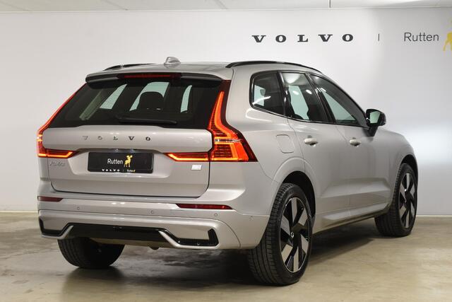 Volvo XC60 T6 350PK Automaat Plug-in Hybrid AWD Ultra Dark / Navigatie / Adaptieve Cruise control / Head Up-Display / Panorama dak / Leder / Elektrische stoelen / 360 Camera / Trekhaak / 20" Velgen