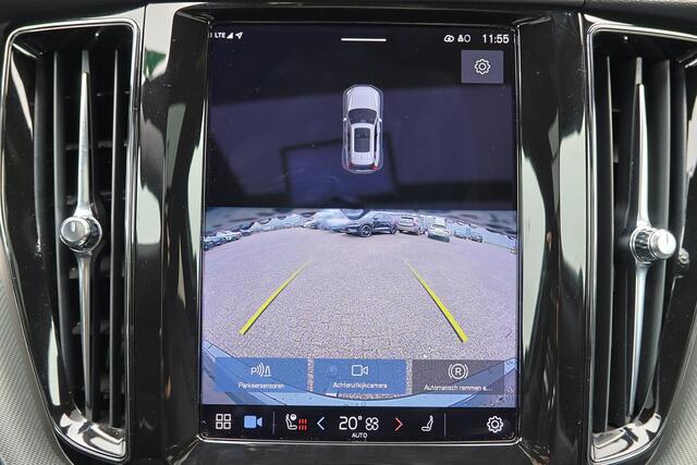 Volvo XC60 T6 Recharge AWD R-Design - Panorama/schuifdak - IntelliSafe Assist & Surround - Harman/Kardon audio - Adaptieve LED koplampen - Parkeercamera achter - Verwarmde voorstoelen, stuur & achterbank - Parkeersensoren voor & achter - Elektr. bedienb. voorstoelen