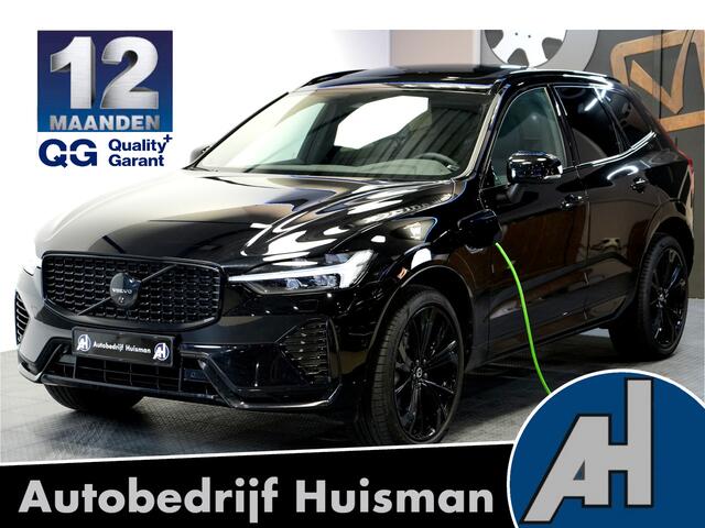 Volvo XC60 2.0 T8 AWD 335kW/456pk Aut8 Plug-in hybrid Plus Black Edition PANORAMADAK + HARMAN/KARDON + ADAPT.CRUISE + GOOGLE DASH + LANE ASSIST + STOELVERWARMING V&A + MATRIX LED-KOPLAMPEN + STUURVERWARMING + 360 CAMERA + PARKSENSOREN V&A + 21" LM-VELGEN!
