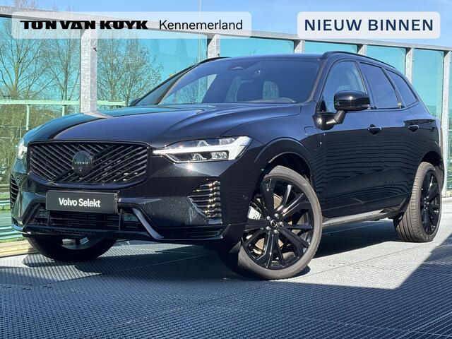 Volvo XC60 2.0 T6 Plug-in hybrid AWD Plus Black Edition PHEV, Automaat, Nappa leder, Stoelventilatie, Stoelkoeling, Stoelverwarming, Stuurverwarming, 360 graden parkeercamera, Harman Kardon audio, Elektrische stoelen, Extra getinte ramen