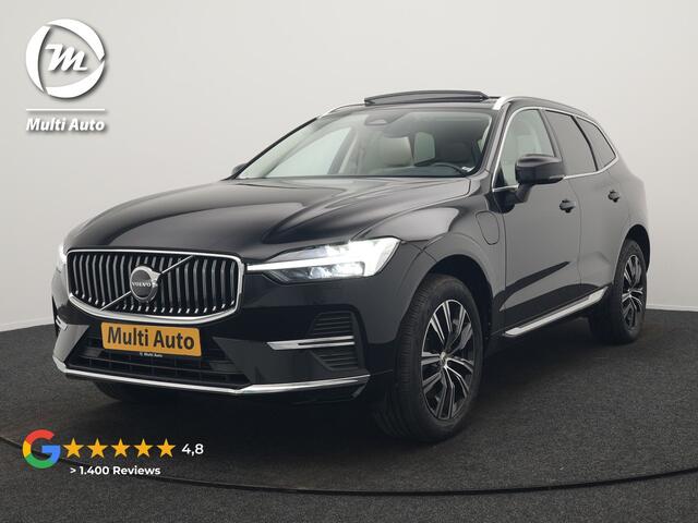 Volvo XC60 T6 AWD Inscription PHEV 350pk Dealer O.H | Panodak | Adaptive Cruise | Harman / Kardon | Lederen Sportstoelen Memory & Verwarmd | Google Assistant | Apple Carplay | Keyless | Full LED | Pilot Assist | Navigatie | Virtual | DAB |