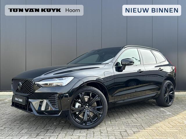 Volvo XC60 2.0 T6 Plug-in hybrid AWD Plus Black Edition 360 Camera / Extra getint glas / Elektrische stoelverst. / Harman Kardon Audio / Stoel- (v+a) en stuurverw. / New display