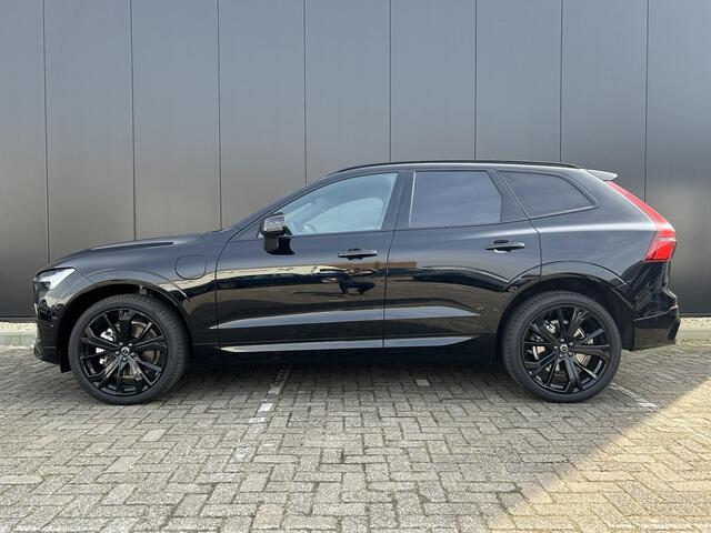 Volvo XC60 2.0 T6 Plug-in hybrid AWD Plus Black Edition 360 Camera / Extra getint glas / Elektrische stoelverst. / Harman Kardon Audio / Stoel- (v+a) en stuurverw. / New display