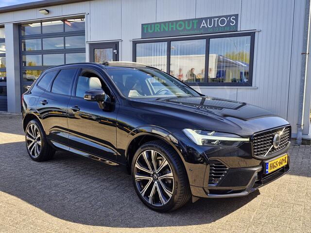 Volvo XC60 T6 Recharge hybrid AWD R-design DARK NIEUW MODEL pano | 360 | 21'' | elekt stoelen etc