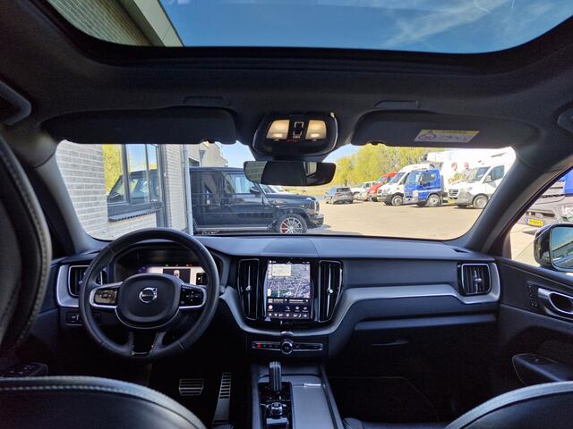 Volvo XC60 T6 Recharge hybrid AWD R-design DARK NIEUW MODEL pano | 360 | 21'' | elekt stoelen etc