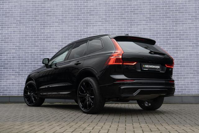 Volvo XC60 2.0 T8 Plug-in hybrid AWD Plus Black Edition | Adaptieve Cruise Control | Panoramadak | Harman Kardon Audio | Stoel-/Stuur-/Voorruitverwarming | Dodehoek Detectie | 360° Parkeercamera |