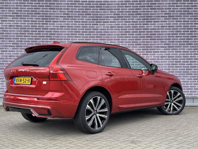 Volvo XC60 2.0 T8 Plug-in hybrid AWD R-Design | Long Range | Trekhaak | Elektrisch verstelbare bestuurders stoel | Panorama dak | 21" velgen | Adaptieve Cruis control | Harman & Kardon | Stoel/stuur verwarming | Achterbank verwarming | Camera |